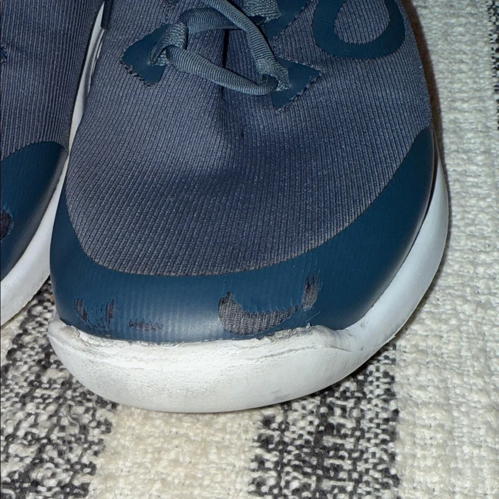 OOFOS Navy MODERN KNIT OOMG SNEAKERS MENS 11